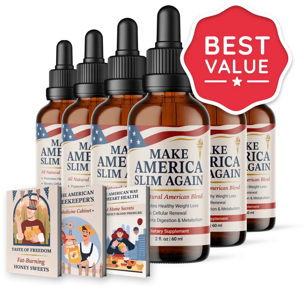 Make America Slim Again bottle official website